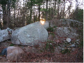 boxboro winter sunrise