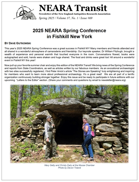 the most recent cover page for the Transit newsletter